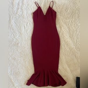Peplum dress, extremely flattering,